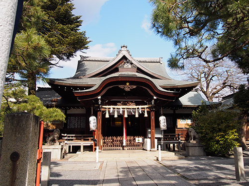 京都熊野神社 本殿