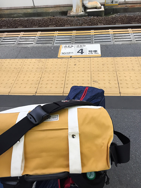 広島駅新幹線ホーム