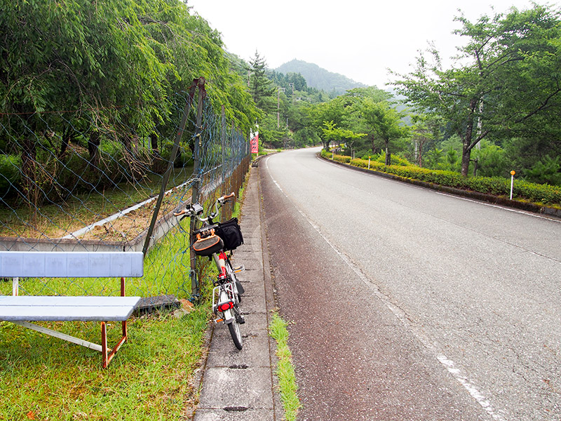 生野銀山への坂