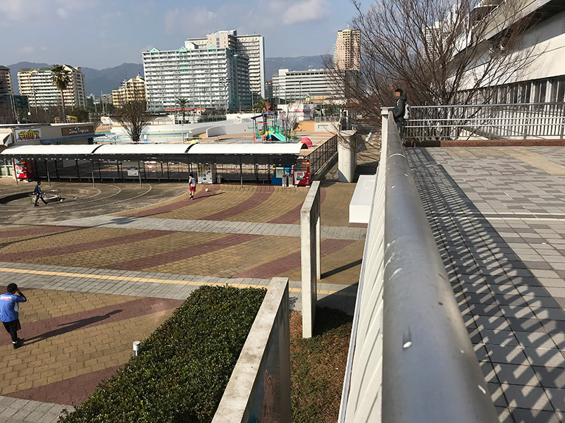 六甲ライナー マリンパーク駅 2018